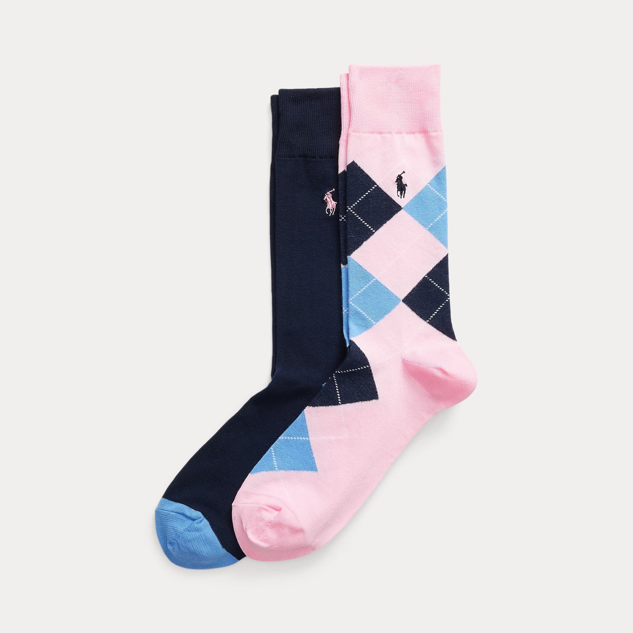 Ralph Lauren Argyle Crew Sock 2-Pack