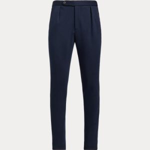 Ralph Lauren Pleated Double-Knit Suit Trouser