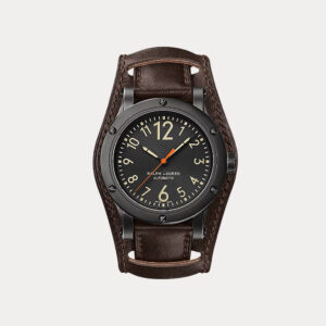 Ralph Lauren 42 MM Aged Steel Watch
