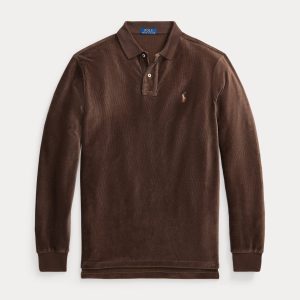 Ralph Lauren Classic Fit Knit Corduroy Polo Shirt