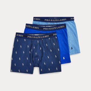 Ralph Lauren Stretch Cotton Boxer Brief 3-Pack