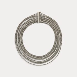 Ralph Lauren Multi-Chain Brass Necklace