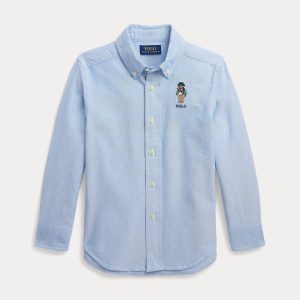 Ralph Lauren Polo Bear Cotton Oxford Shirt