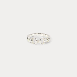 Ralph Lauren Sterling Silver Horse Bit Ring