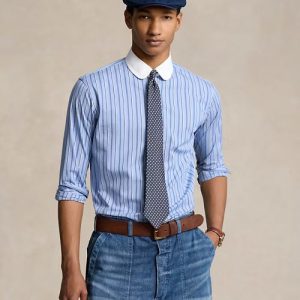Ralph Lauren Classic Fit Striped Poplin Shirt