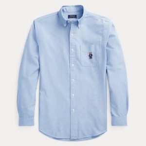 Ralph Lauren Custom Fit Polo Bear Oxford Shirt
