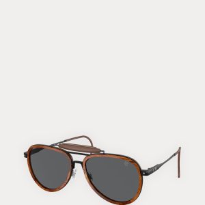 Ralph Lauren Automotive Pilot Sunglasses