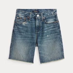 Ralph Lauren Sullivan Slim Cutoff Denim Short