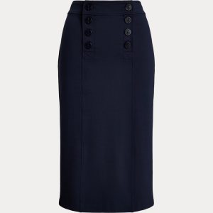 Ralph Lauren Ponte Sailor Pencil Skirt