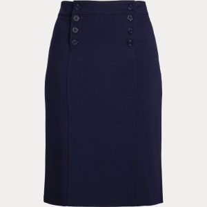 Ralph Lauren Ponte Sailor Pencil Skirt