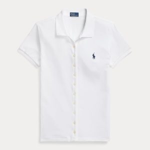 Ralph Lauren Buttoned-Placket Polo Shirt