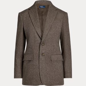 Ralph Lauren Herringbone Wool Blazer