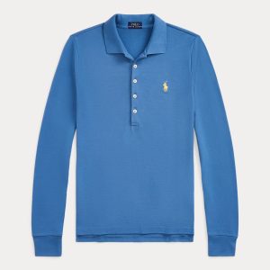 Ralph Lauren Slim Fit Stretch Long-Sleeve Polo Shirt