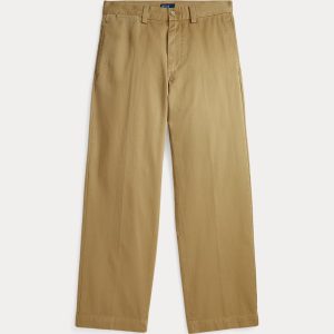 Ralph Lauren Cotton Chino Straight-Leg Pant