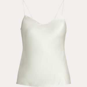 Ralph Lauren Annelia Washed Silk Charmeuse Camisole