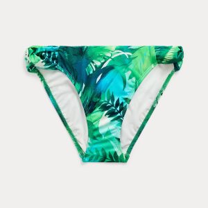 Ralph Lauren Print Side-Twist Hipster Bikini Bottom