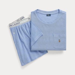 Ralph Lauren Knit Tee & Boxer Short Pajama Set