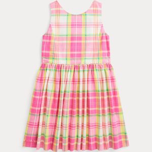 Ralph Lauren Plaid Cotton Dress