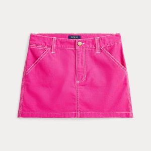 Ralph Lauren Cotton Canvas Skirt