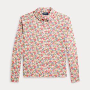Ralph Lauren Floral Linen-Cotton Boxy Shirt