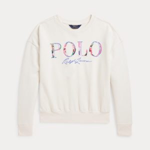 Ralph Lauren Logo Terry Boxy Sweatshirt