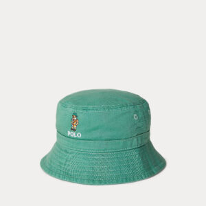 Ralph Lauren Polo Bear Cotton Twill Bucket Hat