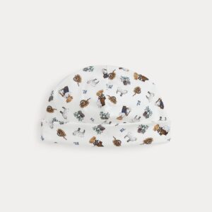 Ralph Lauren Polo Bear Cotton Interlock Beanie