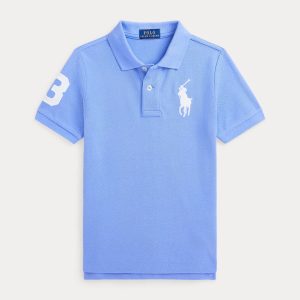 Ralph Lauren Big Pony Cotton Mesh Polo Shirt