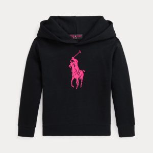 Ralph Lauren Pink Pony Fleece Hoodie