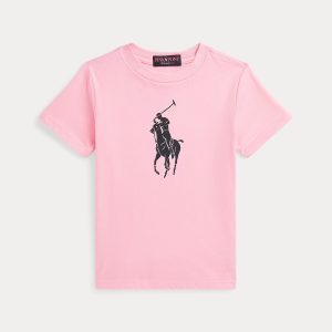 Ralph Lauren Pink Pony Cotton Jersey Tee