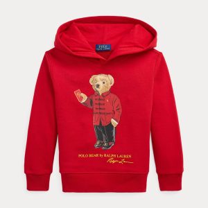Ralph Lauren Lunar New Year Polo Bear Fleece Hoodie