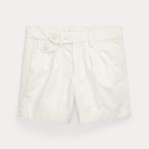 Ralph Lauren Pleated Cotton Twill Short
