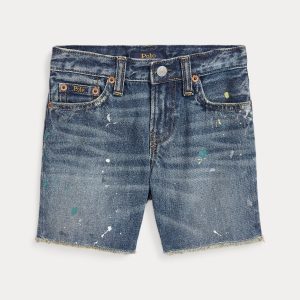 Ralph Lauren Sullivan Slim Cutoff Denim Short