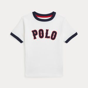 Ralph Lauren Baseball-Logo Cotton Jersey Tee