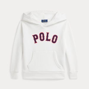 Ralph Lauren Baseball-Logo Fleece Hoodie