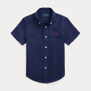 Ralph Lauren Linen Short-Sleeve Shirt