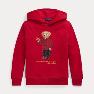 Ralph Lauren Lunar New Year Polo Bear Fleece Hoodie
