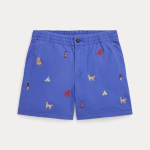 Ralph Lauren Polo Prepster Embroidered Chino Short