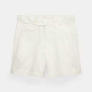 Ralph Lauren Pleated Cotton Twill Short