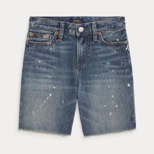 Ralph Lauren Sullivan Slim Cutoff Denim Short