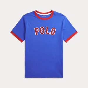 Ralph Lauren Baseball-Logo Cotton Jersey Tee