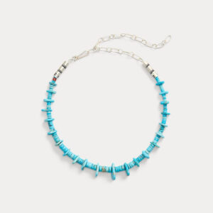 Ralph Lauren Cheyenne Grabiec Turquoise Necklace