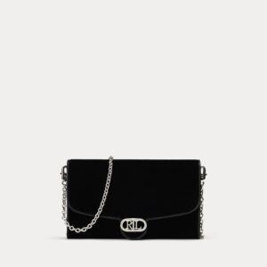 Ralph Lauren Velvet Medium Adair Crossbody