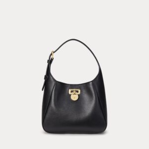 Ralph Lauren Leather Small Tanner Shoulder Bag