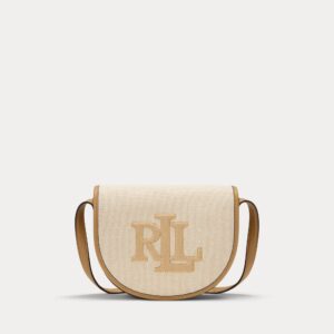 Ralph Lauren Canvas & Leather Medium Witley Crossbody