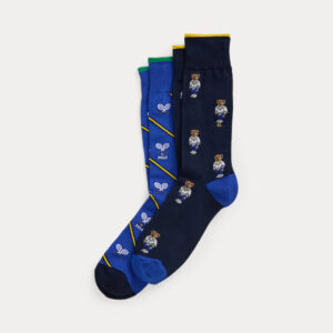 Ralph Lauren Polo Bear Trouser Sock 2-Pack