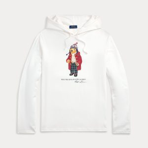 Ralph Lauren Polo Bear Jersey Hooded T-Shirt