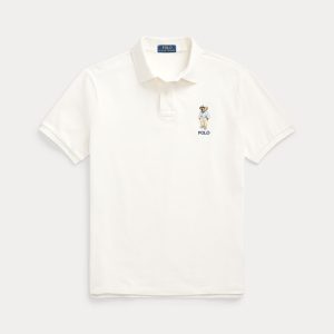Ralph Lauren Classic Fit Polo Bear Mesh Polo Shirt