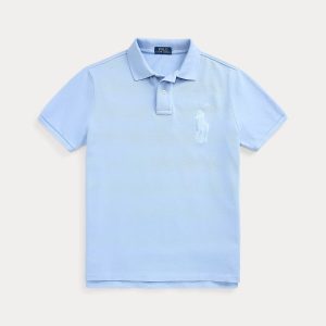 Ralph Lauren Classic Fit Big Pony Mesh Polo Shirt