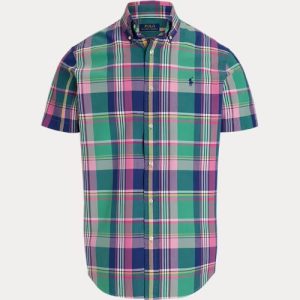 Ralph Lauren Classic Fit Plaid Oxford Shirt